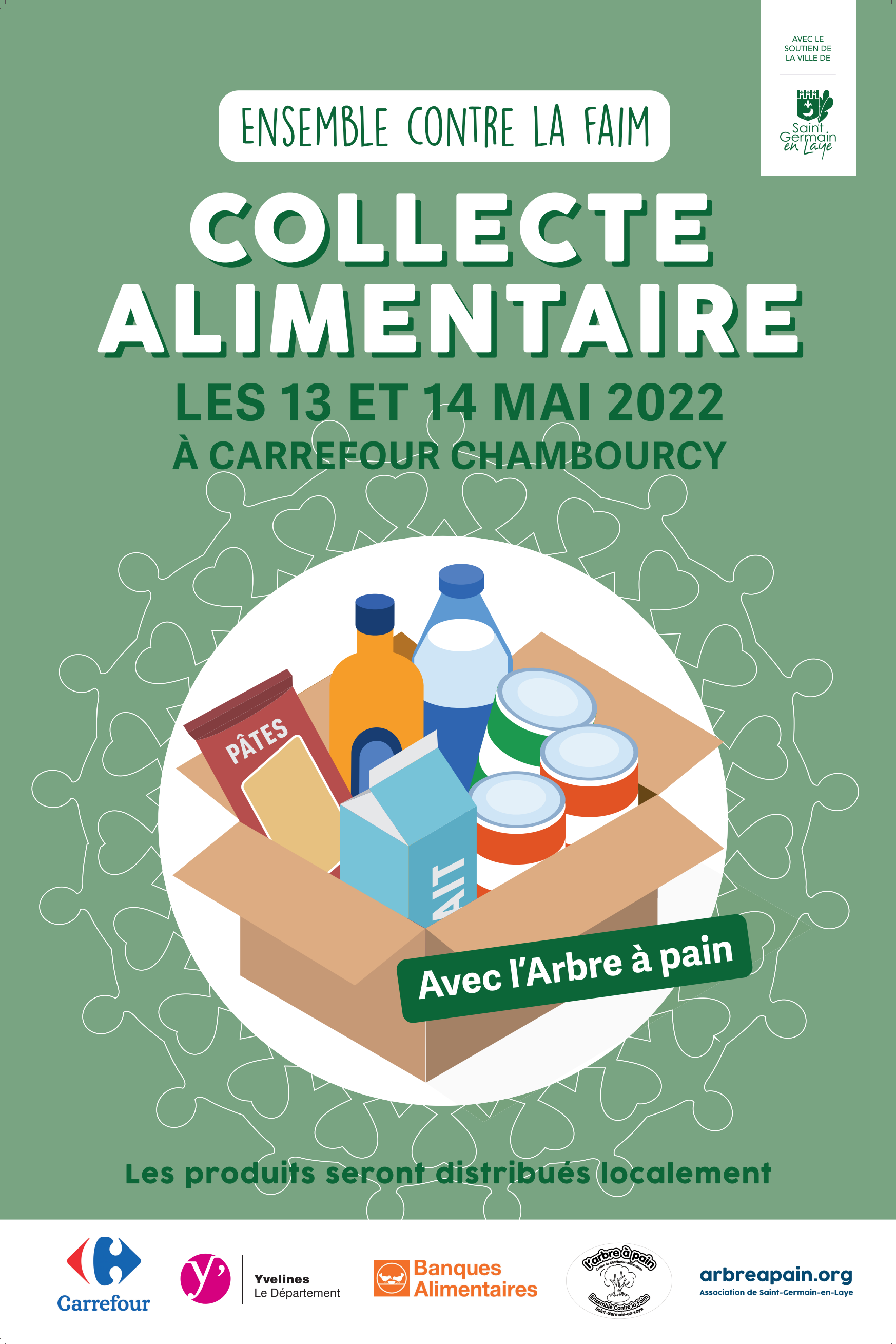 Collecte Carrefour 13 et 14 Mai �?? Arbre A Pain